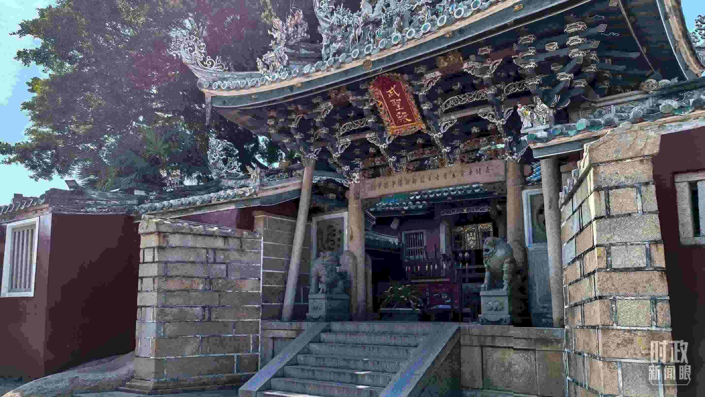 △關(guān)帝文化產(chǎn)業(yè)園。（總臺央視記者陸泓宇拍攝）