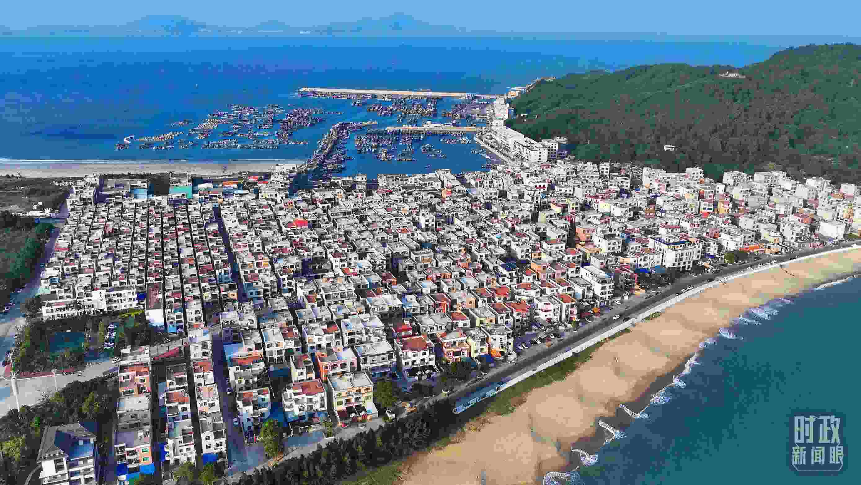 △澳角村。（總臺記者李鵬沖拍攝）