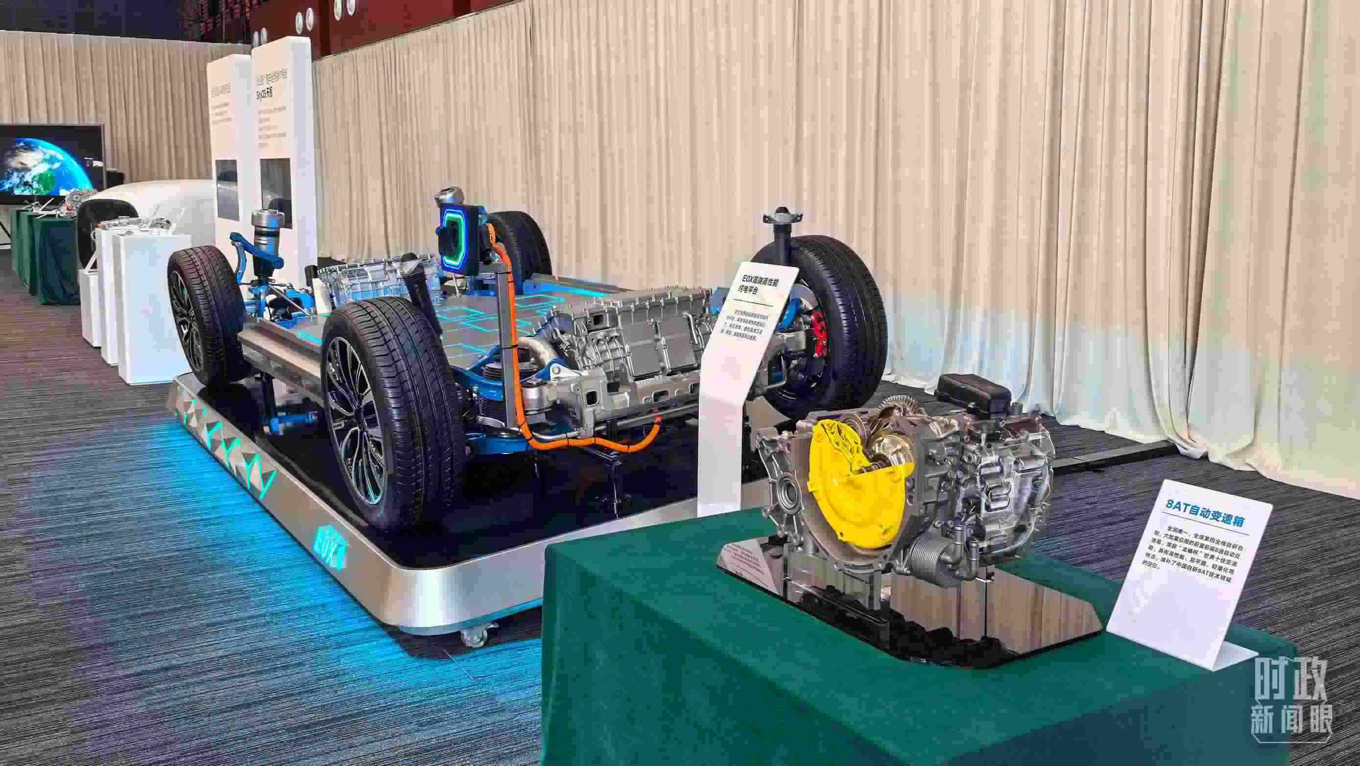 △安徽省重大科技創(chuàng)新成果集中展示的展品。（總臺(tái)央視記者陸泓宇拍攝）