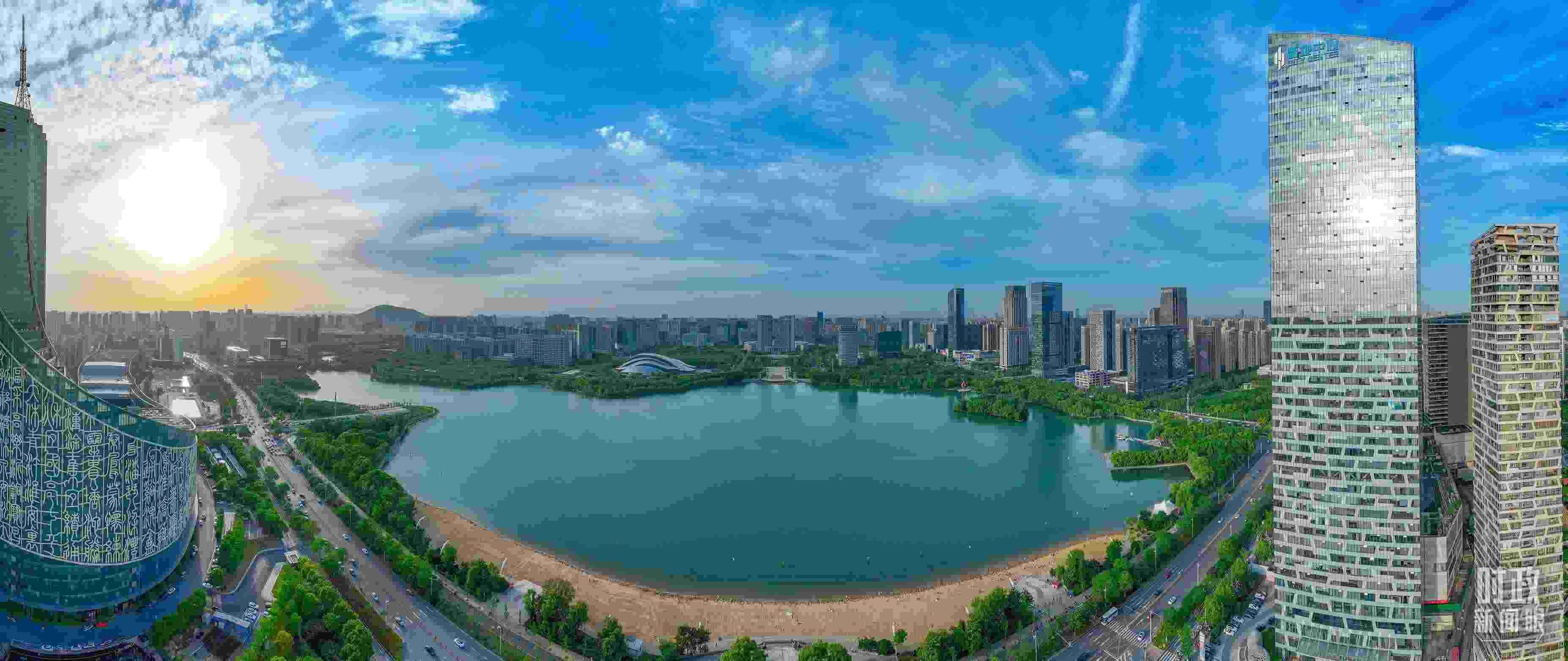 △安徽省合肥市。（合肥市蜀山區(qū)融媒體中心葛慶釗供圖）