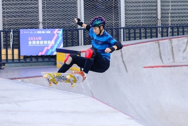 陳燁在比賽中。賽事組委會(huì)供圖