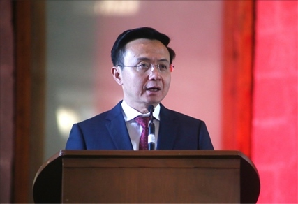 張潤(rùn)致辭。主辦方供圖