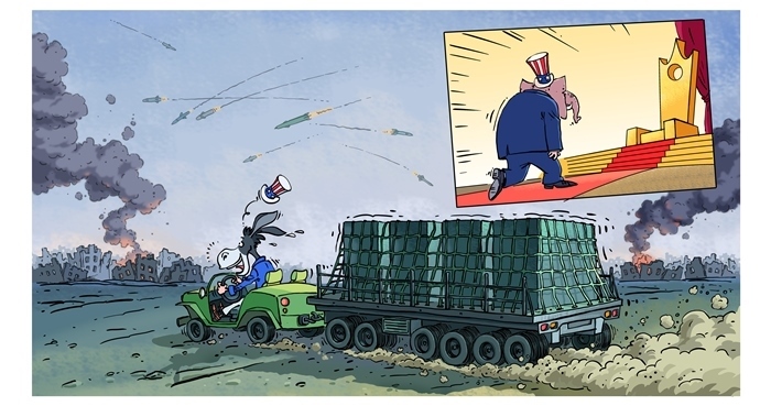 漫畫作者：馬宏亮（人民網(wǎng)版權(quán)圖片，未經(jīng)授權(quán)請勿轉(zhuǎn)載。）