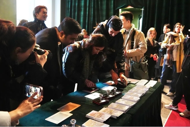 蘇州套色蓋章大受歡迎。吳若鳴攝