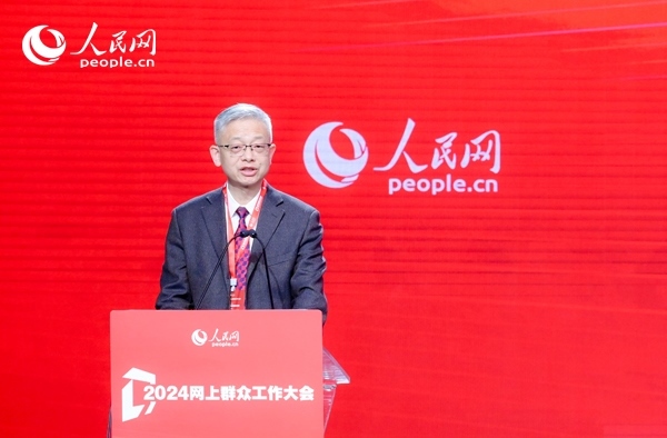 寧夏回族自治區(qū)銀川市委社會工作部副部長李卒作實(shí)踐分享。人民網(wǎng) 鄂智超攝