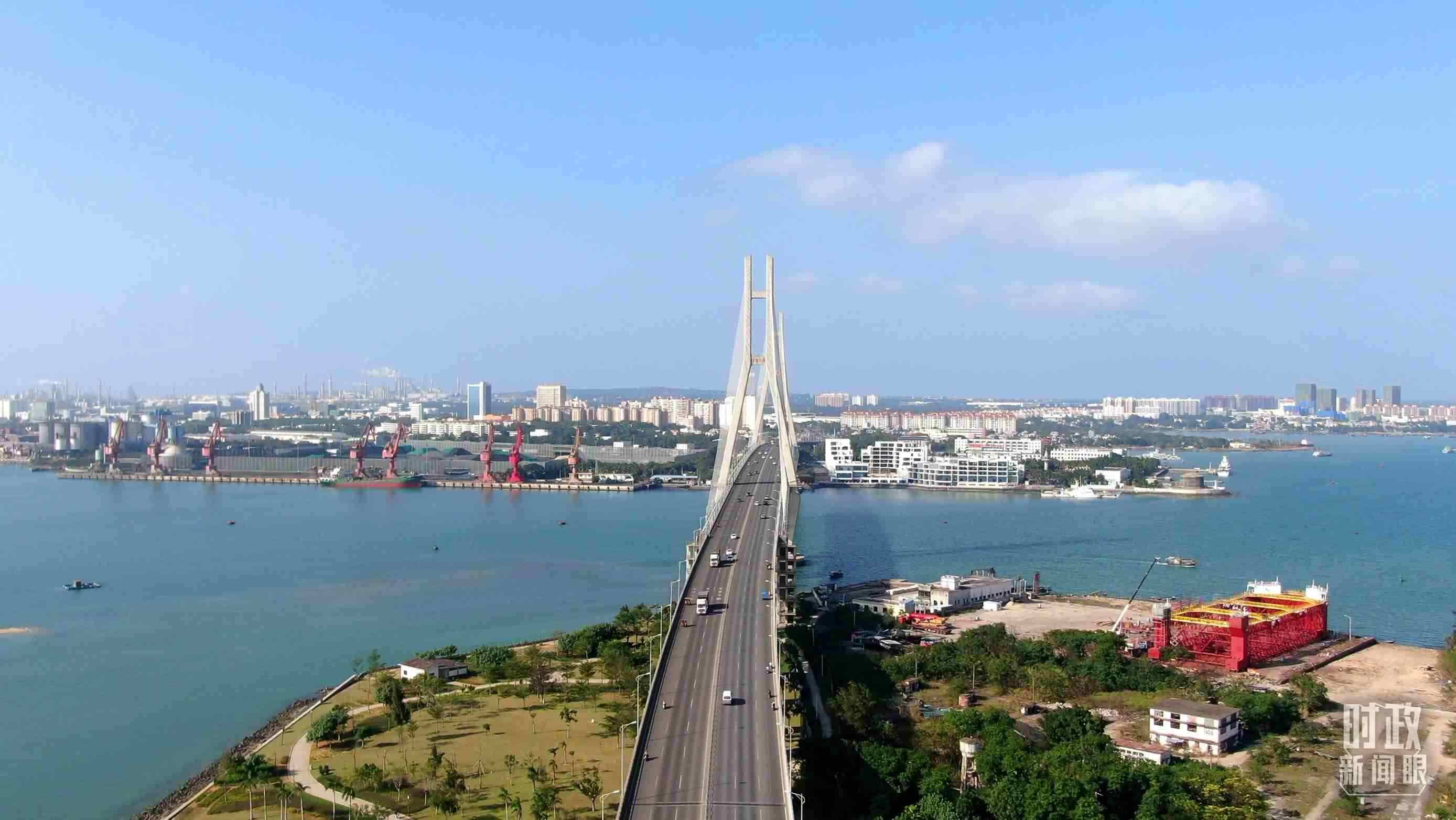 海南洋浦經濟開發(fā)區(qū)。（總臺記者葉飛提供）