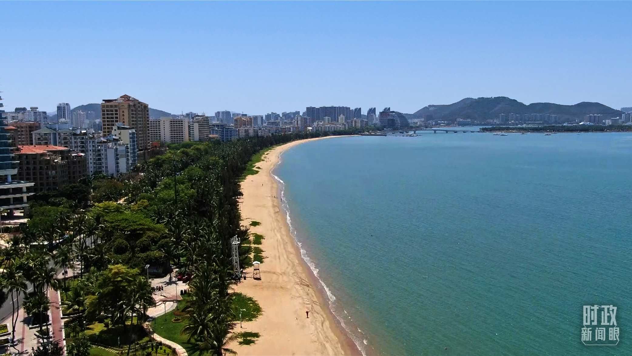 海南三亞。（總臺記者張偉克拍攝）