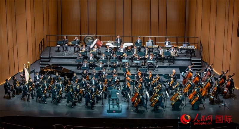 音樂會現(xiàn)場。人民網(wǎng) 塔里克·易卜拉欣攝