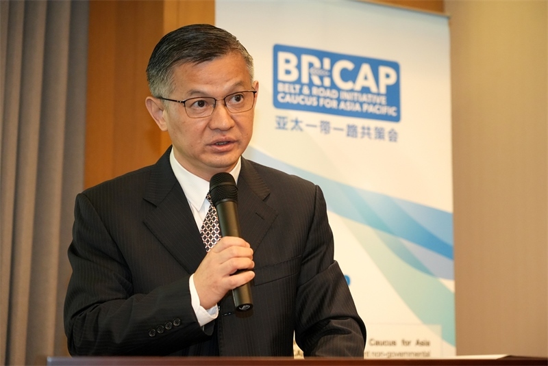 鄭學(xué)方作主旨演講。主辦方供圖