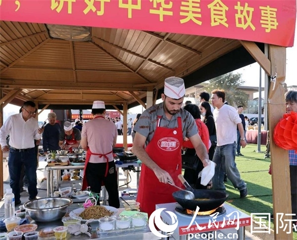 參賽一景。人民網(wǎng)記者管克江攝