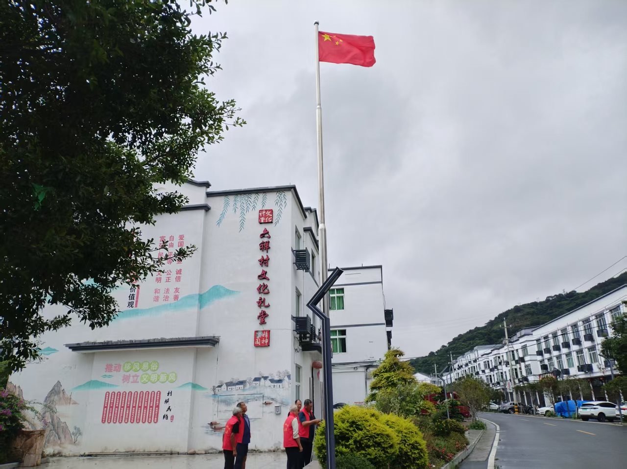 永興村一景（永興現(xiàn)為六祥行政村下的自然村之一）。蒼南縣金鄉(xiāng)鎮(zhèn) 供圖