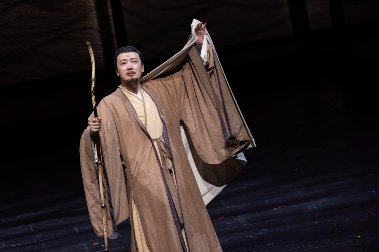 《蘇堤春曉》演出現(xiàn)場(chǎng)。國家話劇院供圖