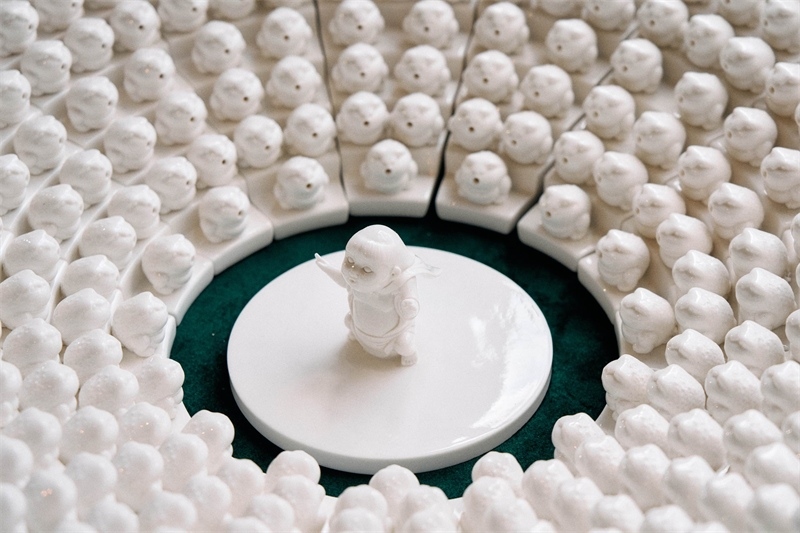 倫敦手工周中國館展品。楊浩鵬攝