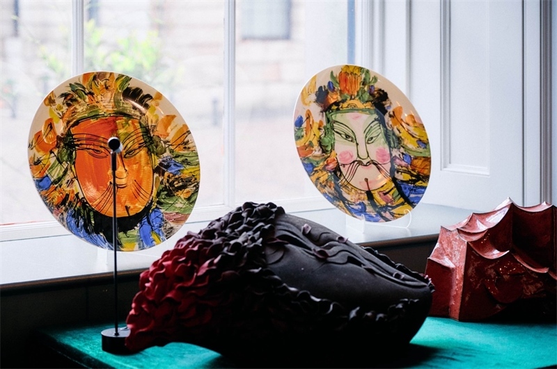 倫敦手工周中國館展品。楊浩鵬攝