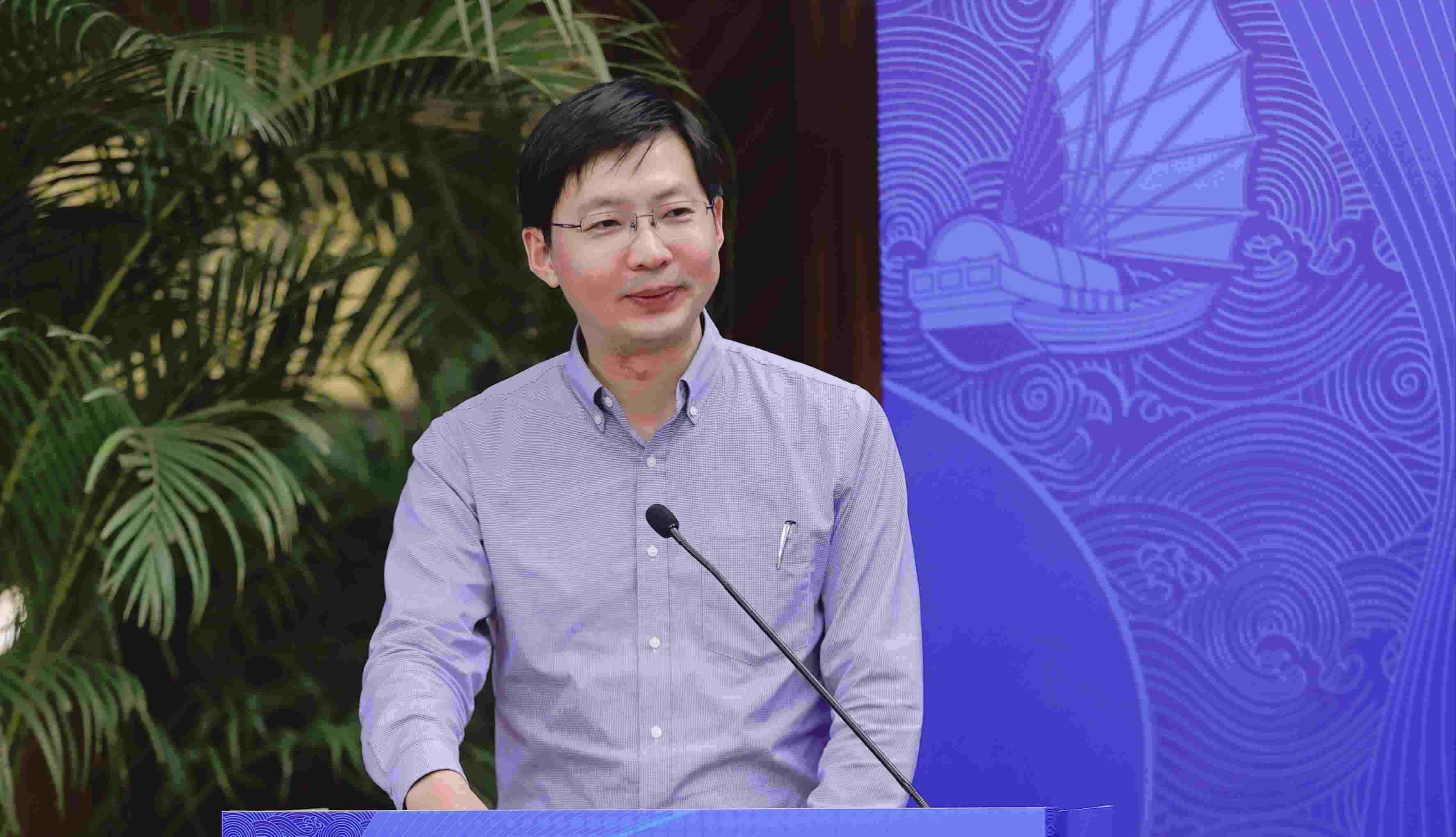 上海國際問題研究院王玉柱研究員。受訪者供圖